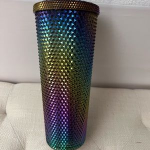 Starbucks 24oz tumbler Mermaid iridescent color.
